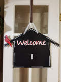 Interchangeable Base House - Welcome - Black