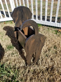 Custom dog planter