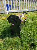 Planter - Dauschund - Black