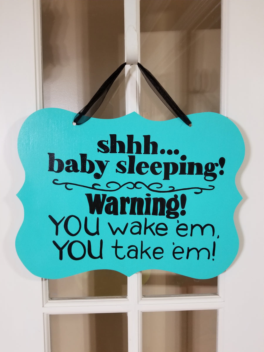 ShhhBaby Sleeping - Virdi – The Little Wood Shack