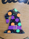 PREMIUM Interchangeable Season Piece - Witch Hat - Black