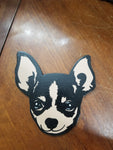 Interchangeable Season Piece - Chihuahua- Black and Tan