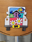 Premium Interchangeable Season Piece - Spring Truck