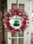 Interchangeable Wreath - Red, Yellow and Black