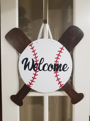 Baseball with Bats - Welcome