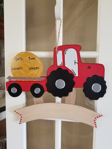 Baby Announcement - Tractor
