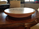 Lazy Susan - Grandma's Kitchen with Golden Pecan Stain