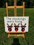 Stocking Holder - Reindeer