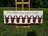 Stocking Holder - Reindeer