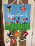 Grandma's Love Bugs with Hanging Bugs