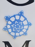 Premium Interchangeable Season Piece - Snowflake - Blue