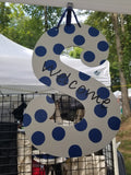 Initial - S - Polka Dot