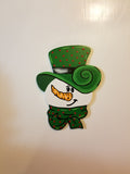 Interchangeable Season Piece - Green Snowman