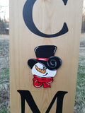 Interchangeable Season Piece - Red Snowman