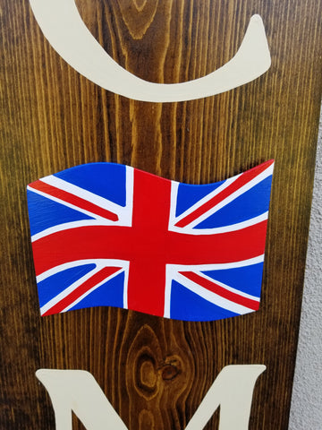 Interchangeable Season Piece - British Flag