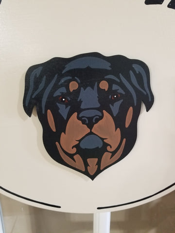 Piece Rottweiler PREMIUM Interchangeable Season Piece - Rottweiler – The Little Wood Shack