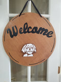 PREMIUM Interchangeable Season Piece - Shih Tzu- Brown and White