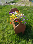 Dog Planter Flowers