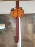 Hanger -  Metal Orange Pumpkin