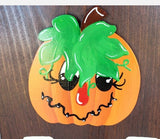 PREMIUM Interchangeable Season Piece - Pumpkin with Face