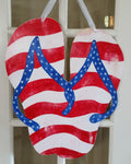 Flip Flops - Star Spangled - Distressed