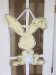 Bunny with Bow Tail - Yellow