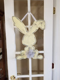 Bunny with Bow Tail - Yellow