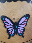 Premium Interchangeable Season Piece - Butterfly - Black