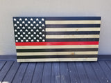 Thin Red Line American Flag