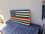 Thin Red Line American Flag