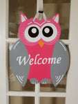 Owl - Pink Welcome