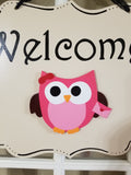 Interchangeable Season Piece - Pink Owl