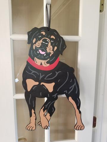 Rottweiler - Red Collar