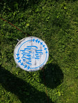 Lazy Susan - This is Our Happy Place - White and Black Distressed